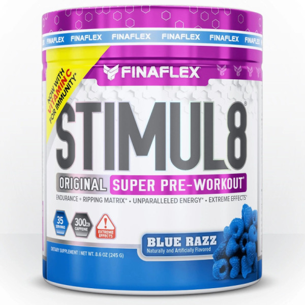 FINAFLEX STIMUL8 Original Pre-Workout 245g Blue raspberry