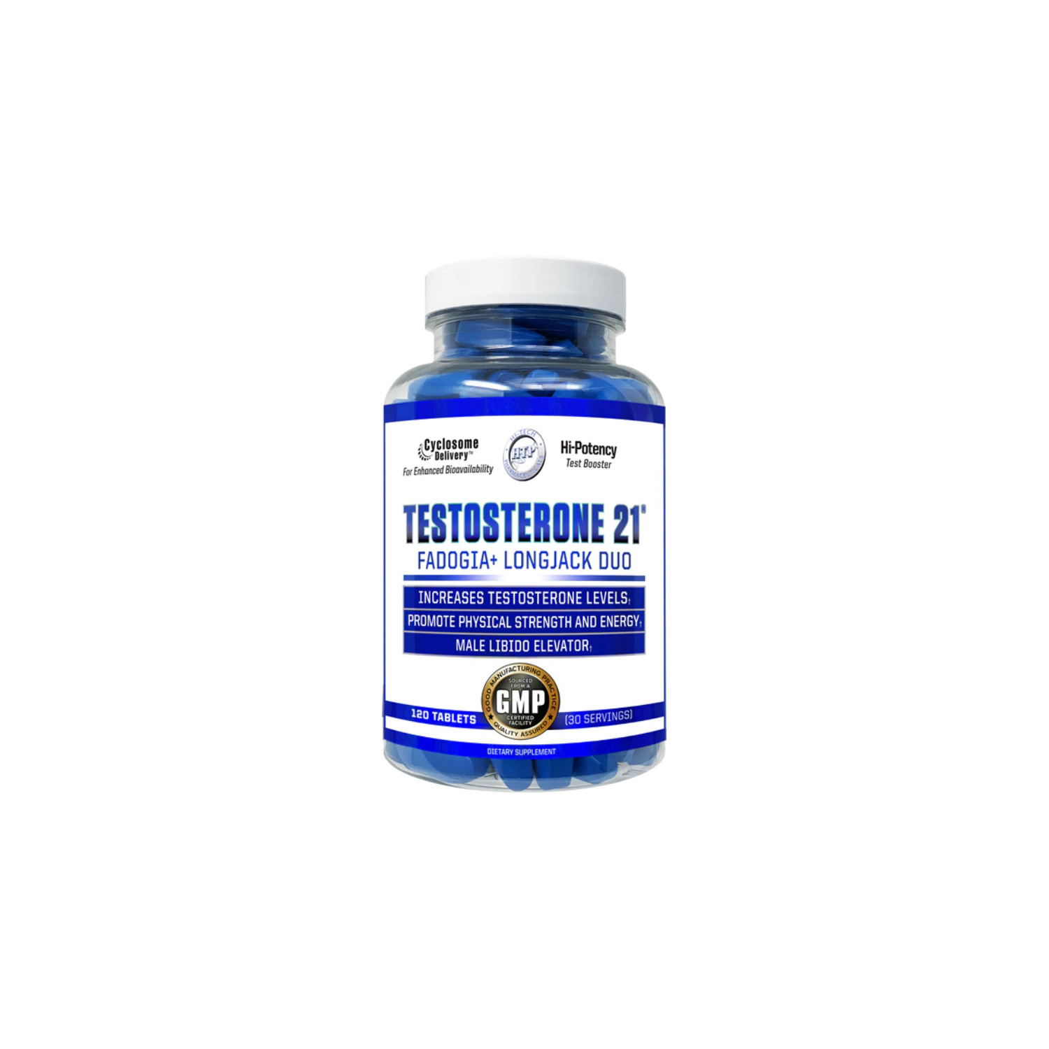 Hi-Tech Pharma Testosterone 21 120 kaps.