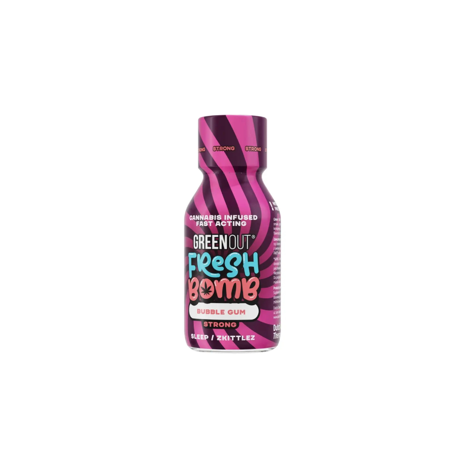 DT Green Out Fresh Bomb Strong 100ml Bubble Gum