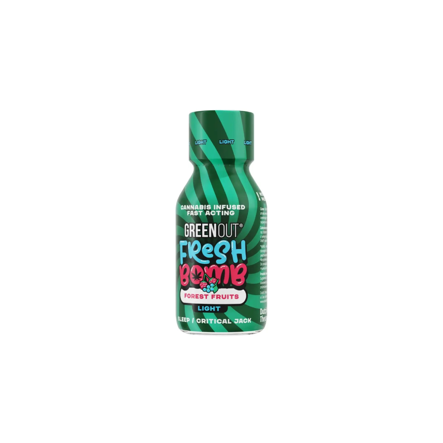 DT Green Out Fresh Bomb Light 100ml Forest Fruits