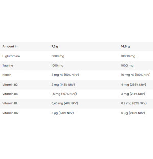 Product composition FA Core Gluta 292g