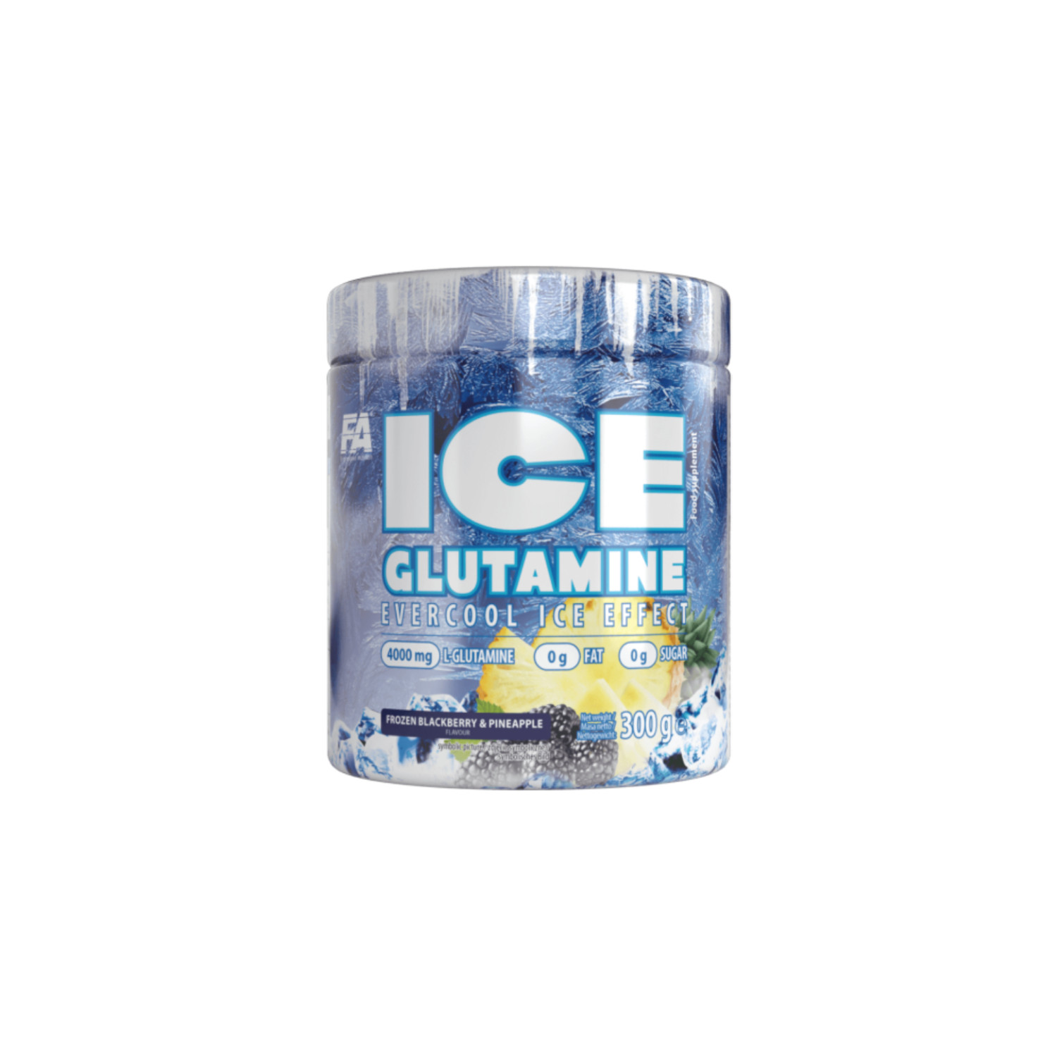 FA ICE Glutamine 300g pineapple-blackberry