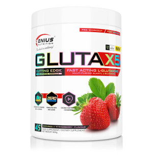 Genius Nutrition Gluta X5 405g truskawka