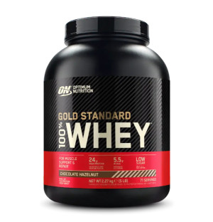 ON 100% Whey Gold Standard 2280g Schokolade mit Nüssen