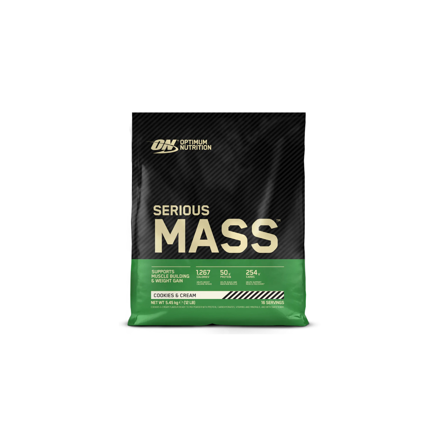 ON Serious Mass 5450g lody ciasteczkowe