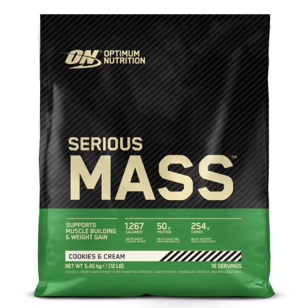 ON Serious Mass 5450g lody ciasteczkowe