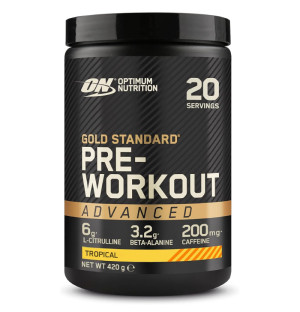 ON Gold Standard PreWorkout ADVANCED 420g tropical