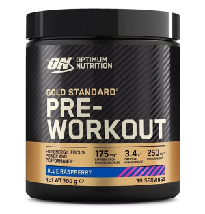 ON Gold Standard PreWorkout 300g blue raspberry