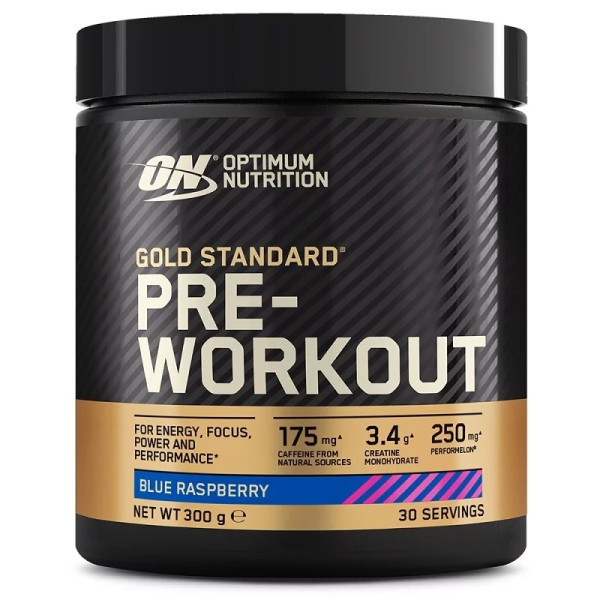 ON Gold Standard PreWorkout 300g blaue Himbeere