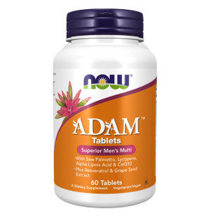 NOW Foods ADAM Multi-Vitamin for Men 60 tabs.