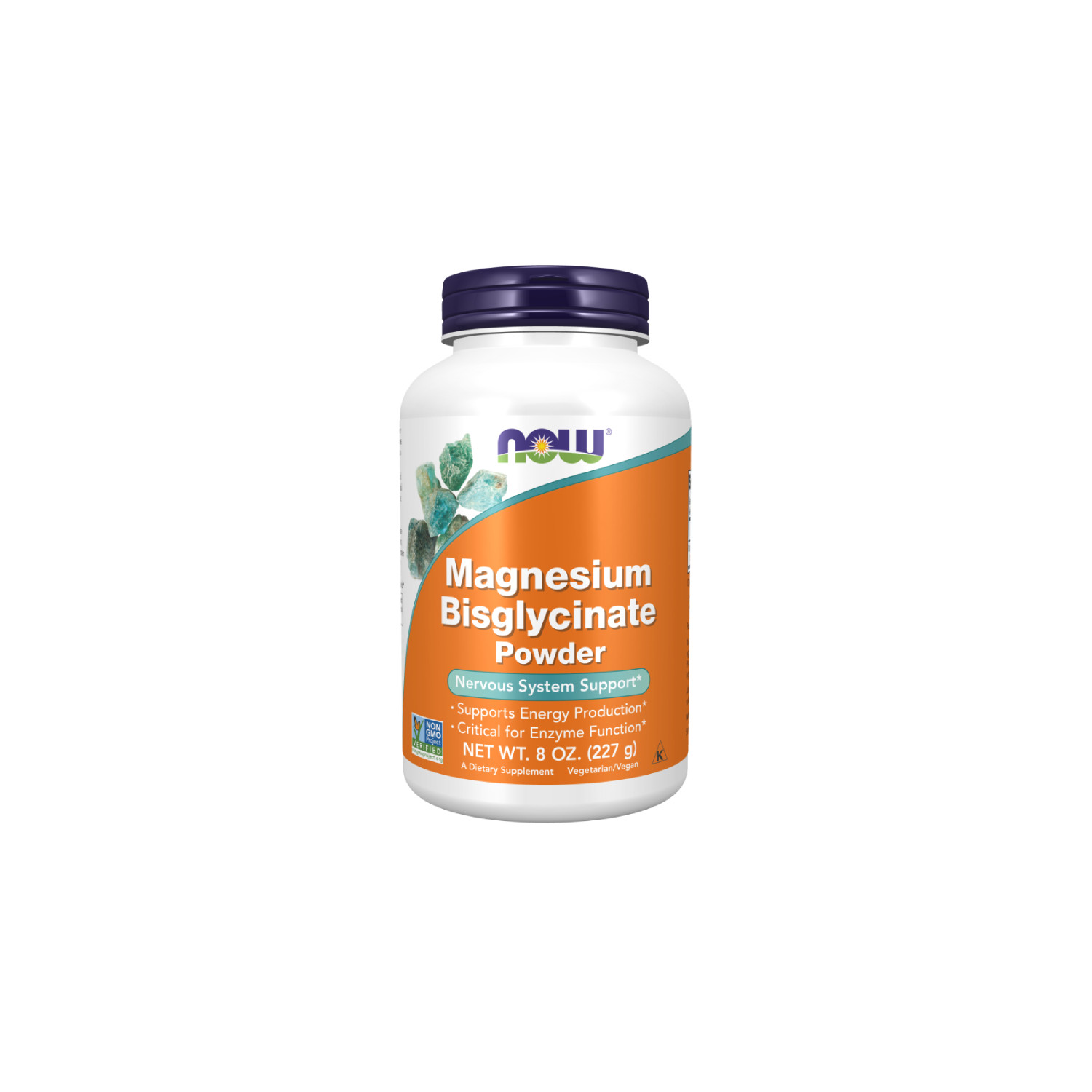 NOW Foods Bisglicynian Magnezu w Proszku 227g