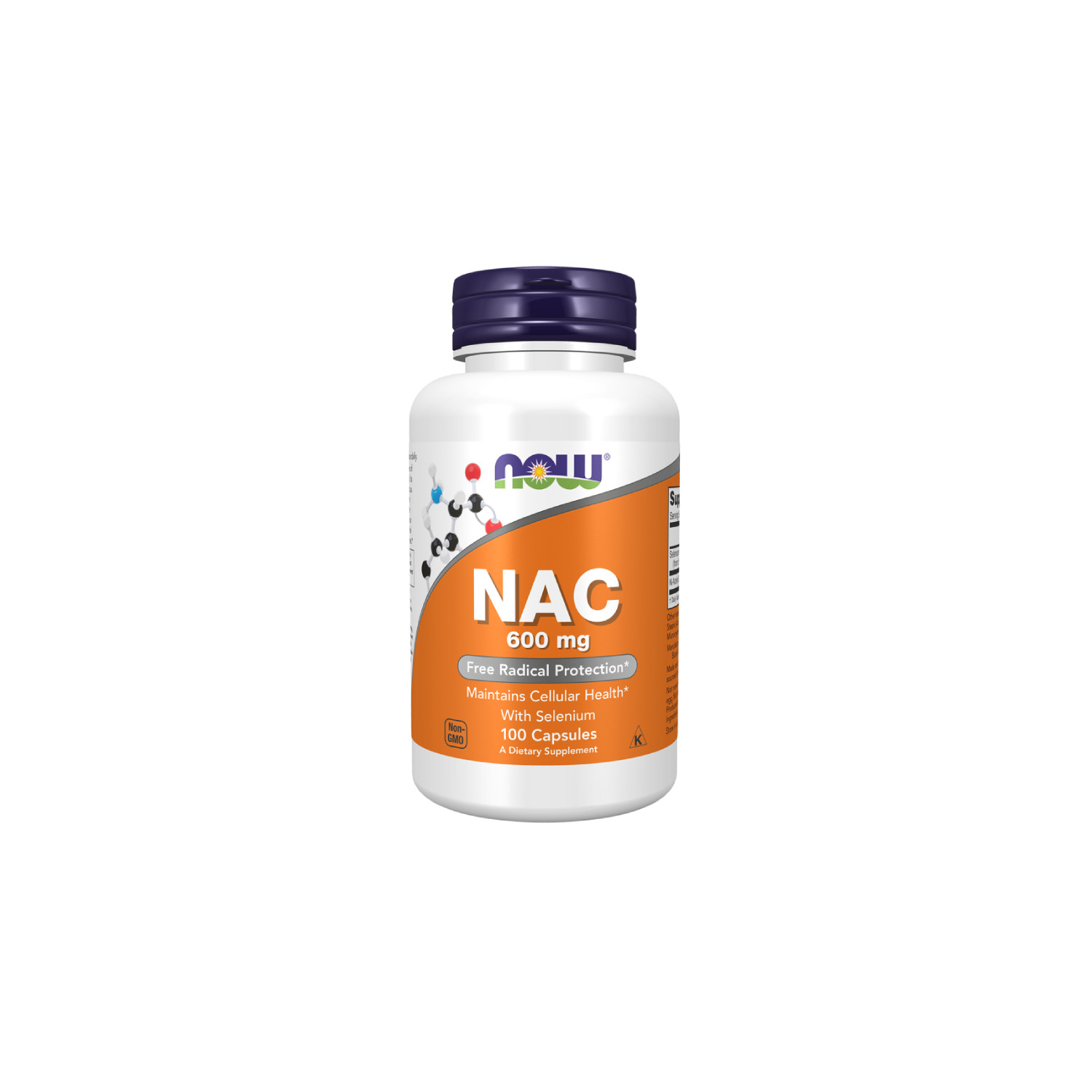 NOW Foods N-Acetylcystein (NAC) 600mg 100 kaps.