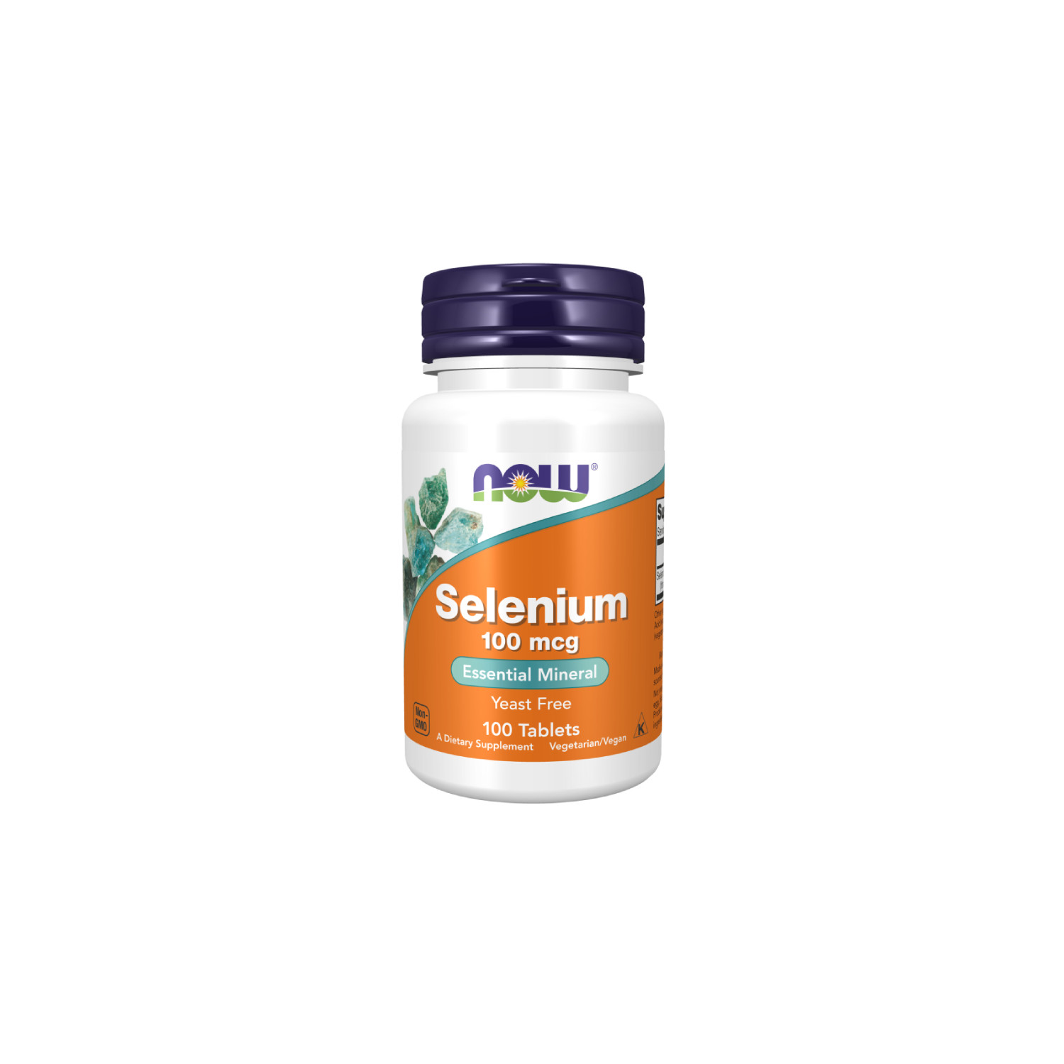 NOW Foods Selen 100mcg 100 tabl.