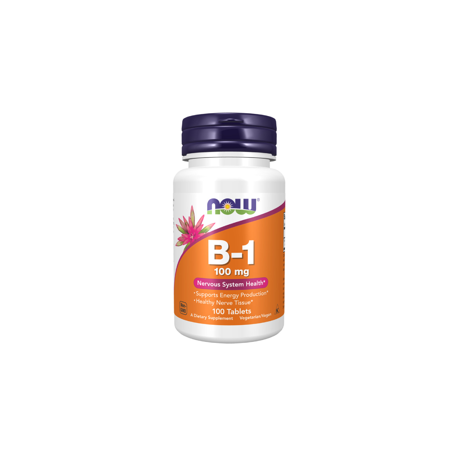 NOW Foods Vitamin B-1 Thiamin 100mg 100 tbl.