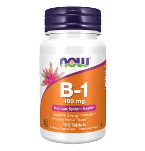 NOW Foods Vitamin B-1 Thiamin 100mg 100 tbl.