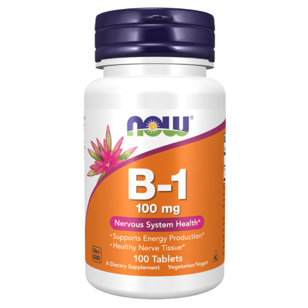 NOW Foods Vitamin B-1 Thiamin 100mg 100 tbl.