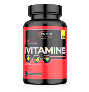 Genius Nutrition iVitamins 60 caps.