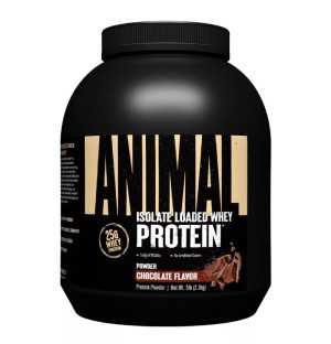 Universal Animal Isolate Loaded Whey Protein 2300g chocolate