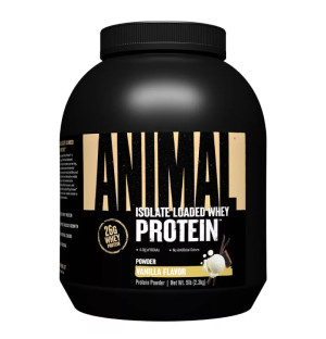 Universal Animal Isolate Loaded Whey Protein 2300g Vanilla