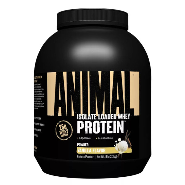 Universal Animal Isolate Loaded Whey Protein 2300g Vanilla