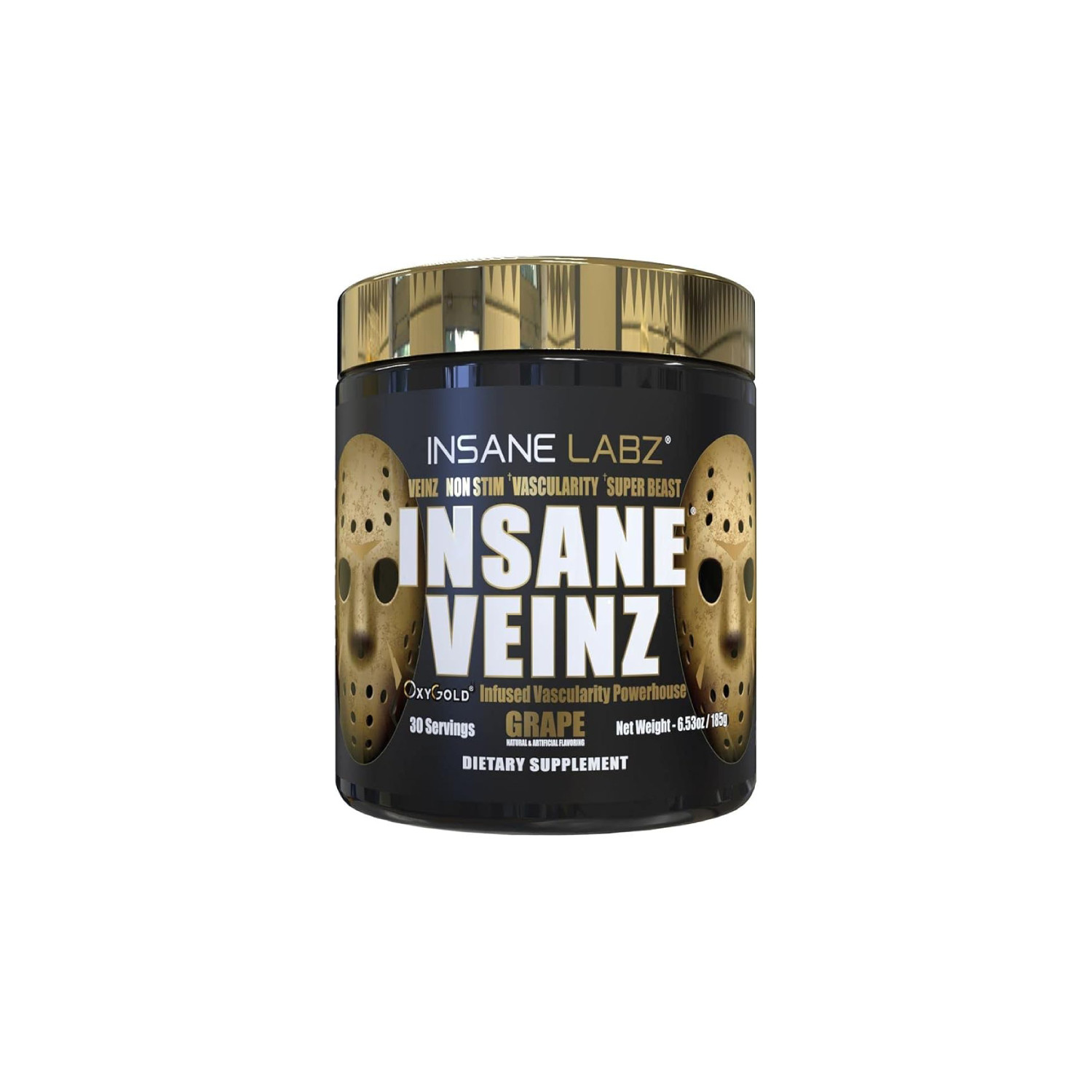 INSANE VEINZ Gold PREWORKOUT 185g Grape