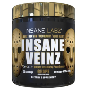 INSANE VEINZ Gold PREWORKOUT 185g Grape