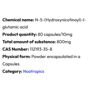 Detailed information Powerock Pharma NOOGLUTYL 10mg 80 kaps.