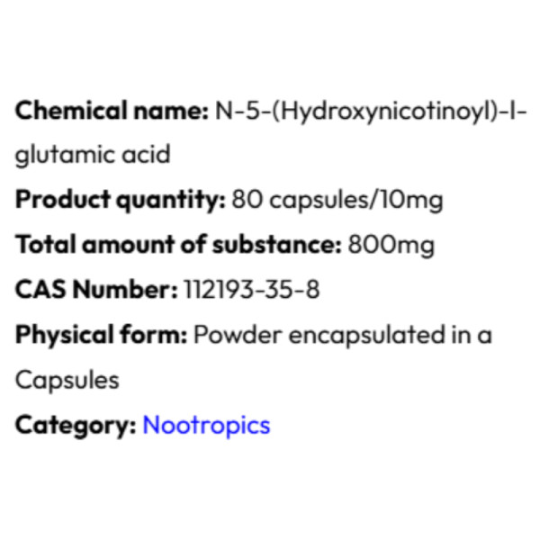 Ausführliche Informationen Powerock Pharma NOOGLUTYL 10mg 80 kaps.