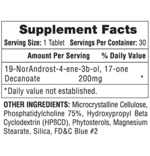 Product compositions Hi-Tech Pharma Deca-DuraBolin 30 tabs.