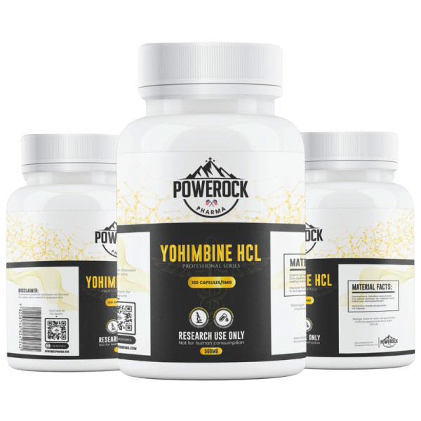 Powerock Pharma YOHIMBINE HCL 5mg 100 kaps.