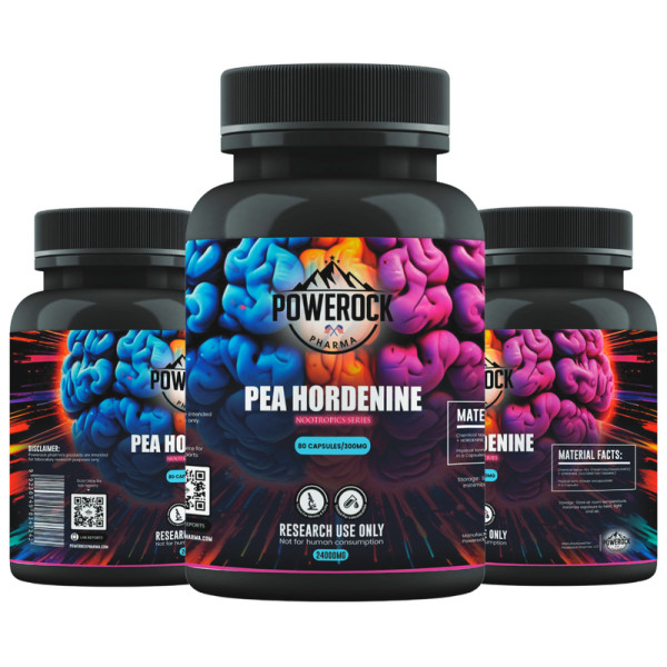 Powerock Pharma PEA HORDENINE 300mg 80 caps.