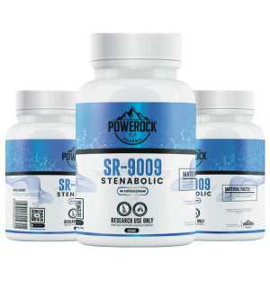 Powerock Pharma SR-9009 STENABOLIC 10mg 80 caps.