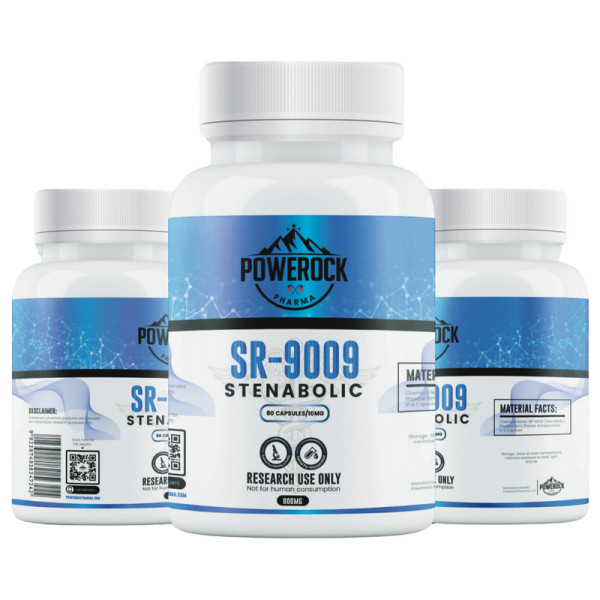 Powerock Pharma SR-9009 STENABOLIC 10mg 80 kaps.