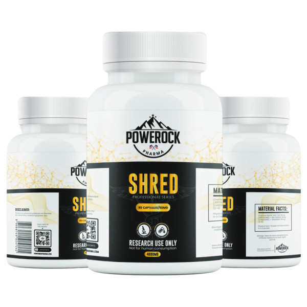 Powerock Pharma SHRED 50mg 80 kaps.