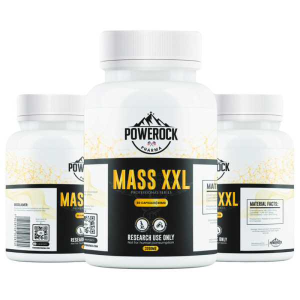 Powerock Pharma MASS XXL 40mg 80 kaps.