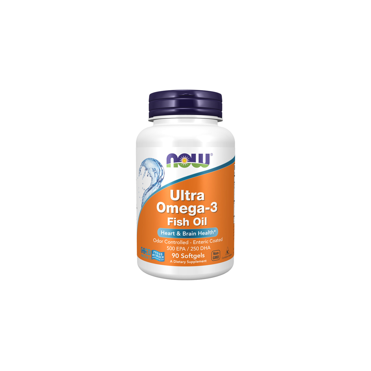 NOW Foods Ultra Omega-3 500EPA/250DHA 90 caps. Sotfgels