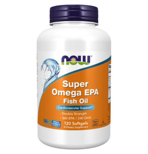 Super Omega EPA Fish Oil EPA 1200mg 360/240 120 caps. Softgels