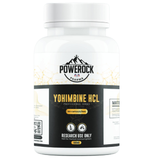 Powerock Pharma YOHIMBINE HCL 5mg 100 caps. 500mg ★