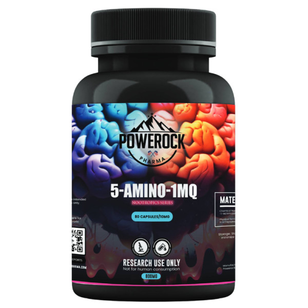 Powerock Pharma 5-AMINO-1MQ 10mg 80 kaps. 800mg ★