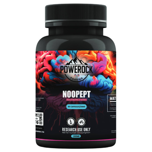 Powerock Pharma NOOPEPT 20mg 80 kaps. 1600mg ★