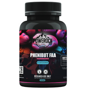 Powerock Pharma PHENIBUT FAA 350mg 80 caps. 28000mg ★