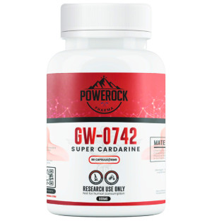 Powerock Pharma GW-0742 SUPER CARDARINE 10mg 80 kaps. 800mg ★