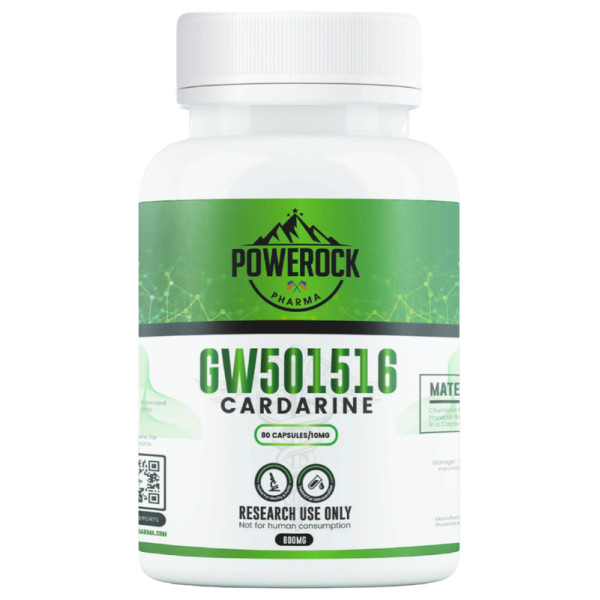 Powerock Pharma GW501516 CARDARINE 10mg 80 kaps. 800mg ★