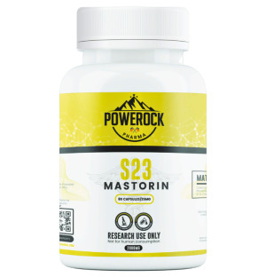 Powerock Pharma S23 MASTORIN 25mg 80 kaps. 2000mg ★