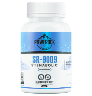 Powerock Pharma SR-9009 STENABOLIC 10mg 80 caps. 800mg ★