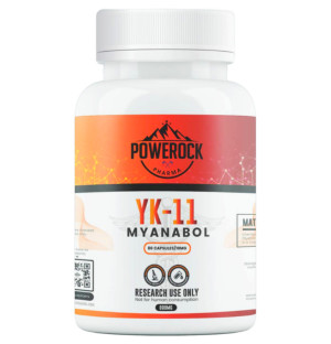 Powerock Pharma YK-11 MYANABOL 10mg 80 kaps. 800mg ★