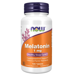 NOW Foods Melatonin 1mg 100 tabs.