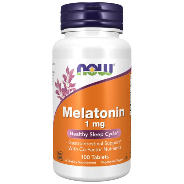 NOW Foods Melatonin 1mg 100 tabs.