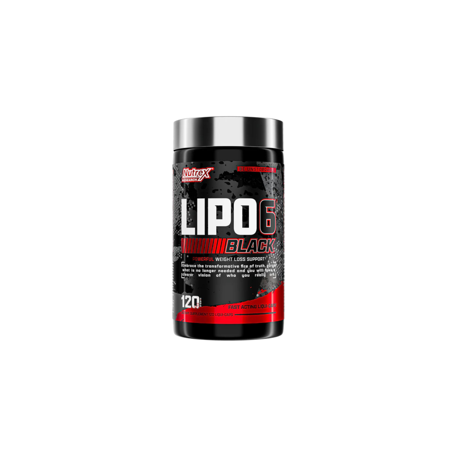 Nutrex LIPO6 BLACK Weight Loss Support 60 caps.