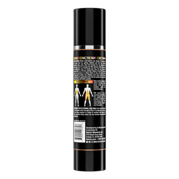 Zusammensetzung Nutrex LIPO 6 Defining Gel 120ml